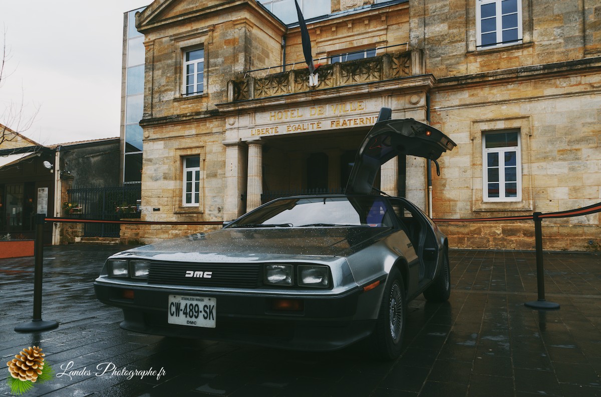 🏎️ 88 Miles à l’heure : La DeLorean DMC-12 s’arrête à Pessac