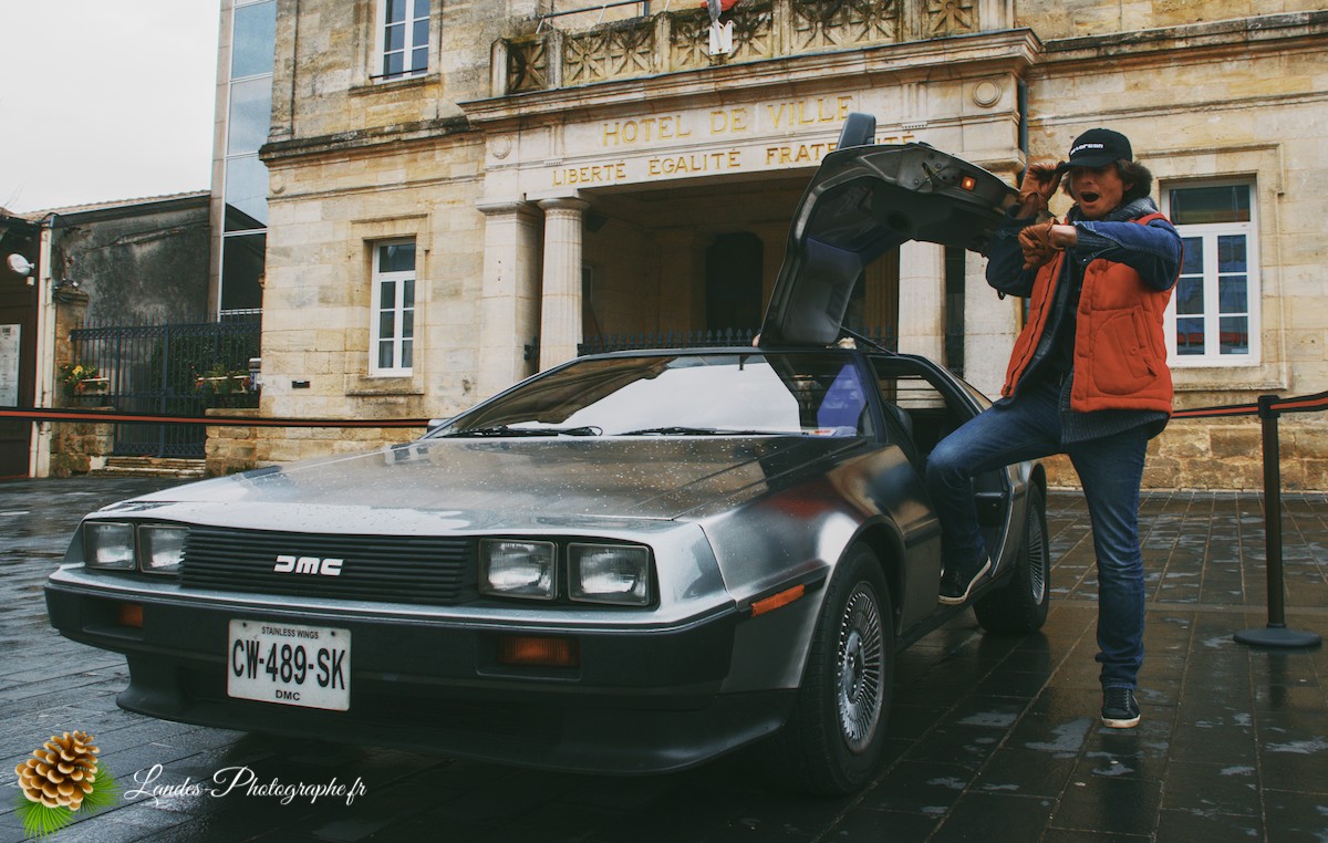 🏎️ 88 Miles à l’heure : La DeLorean DMC-12 s’arrête à Pessac
