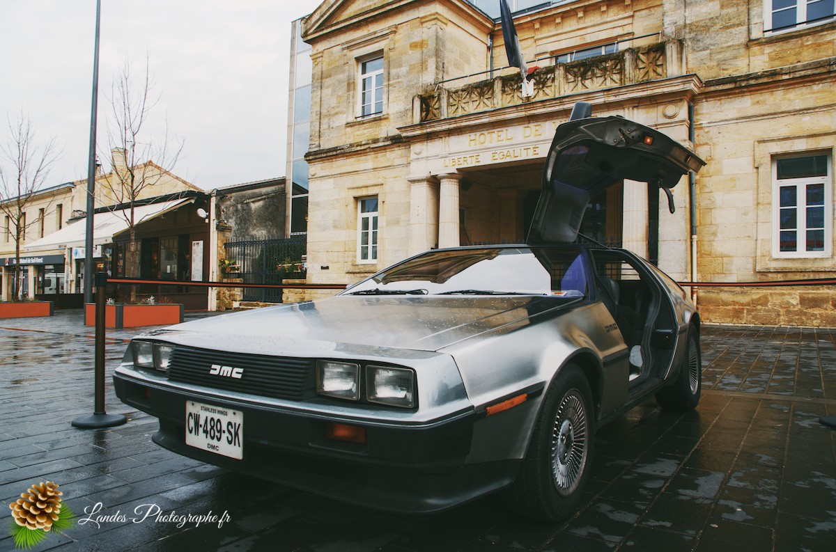 🏎️ 88 Miles à l’heure : La DeLorean DMC-12 s’arrête à Pessac