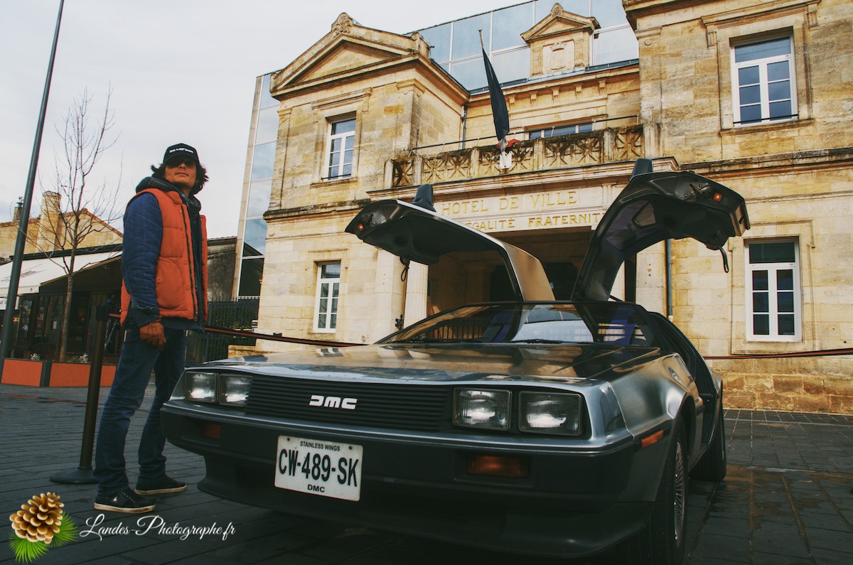 🏎️ 88 Miles à l’heure : La DeLorean DMC-12 s’arrête à Pessac