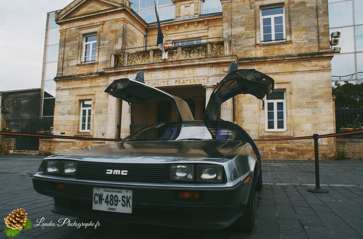 🏎️ 88 Miles à l’heure : La DeLorean DMC-12 s’arrête à Pessac