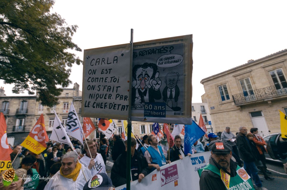 ✊ Manifestation contre la Réforme des Retraites à Bordeaux