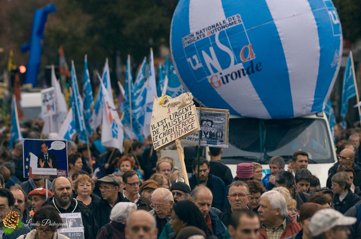 ✊ Manifestation contre la Réforme des Retraites à Bordeaux