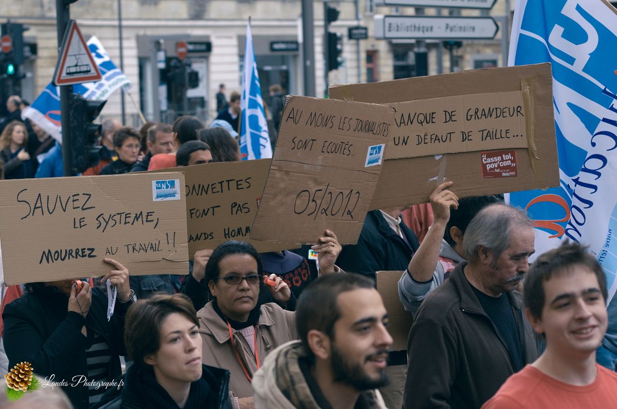 ✊ Manifestation contre la Réforme des Retraites à Bordeaux
