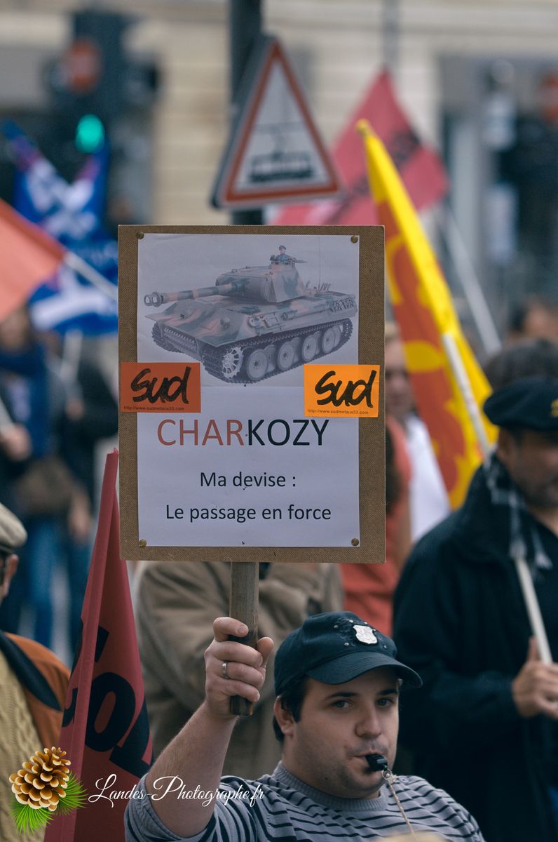 ✊ Manifestation contre la Réforme des Retraites à Bordeaux