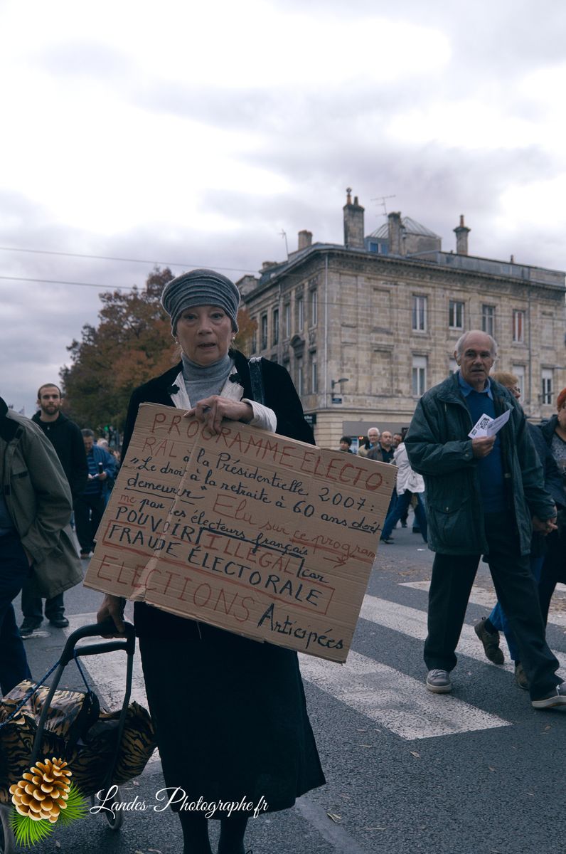 ✊ Manifestation contre la Réforme des Retraites à Bordeaux