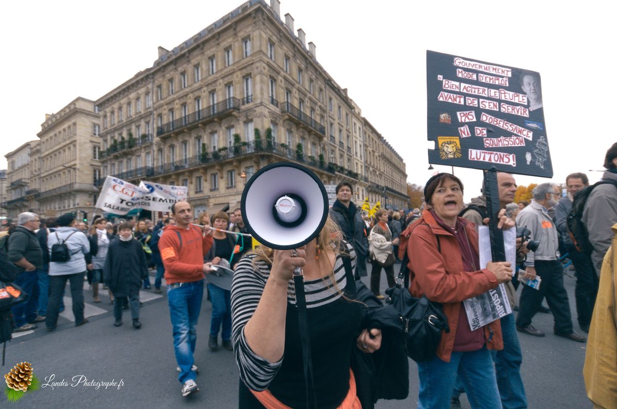 ✊ Manifestation contre la Réforme des Retraites à Bordeaux