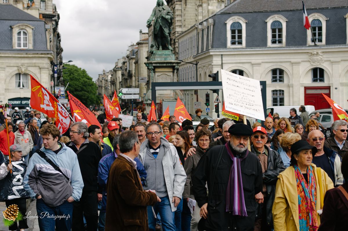 📰 Photojournalisme : Couverture de la Manifestation du 1er Mai à Bordeaux